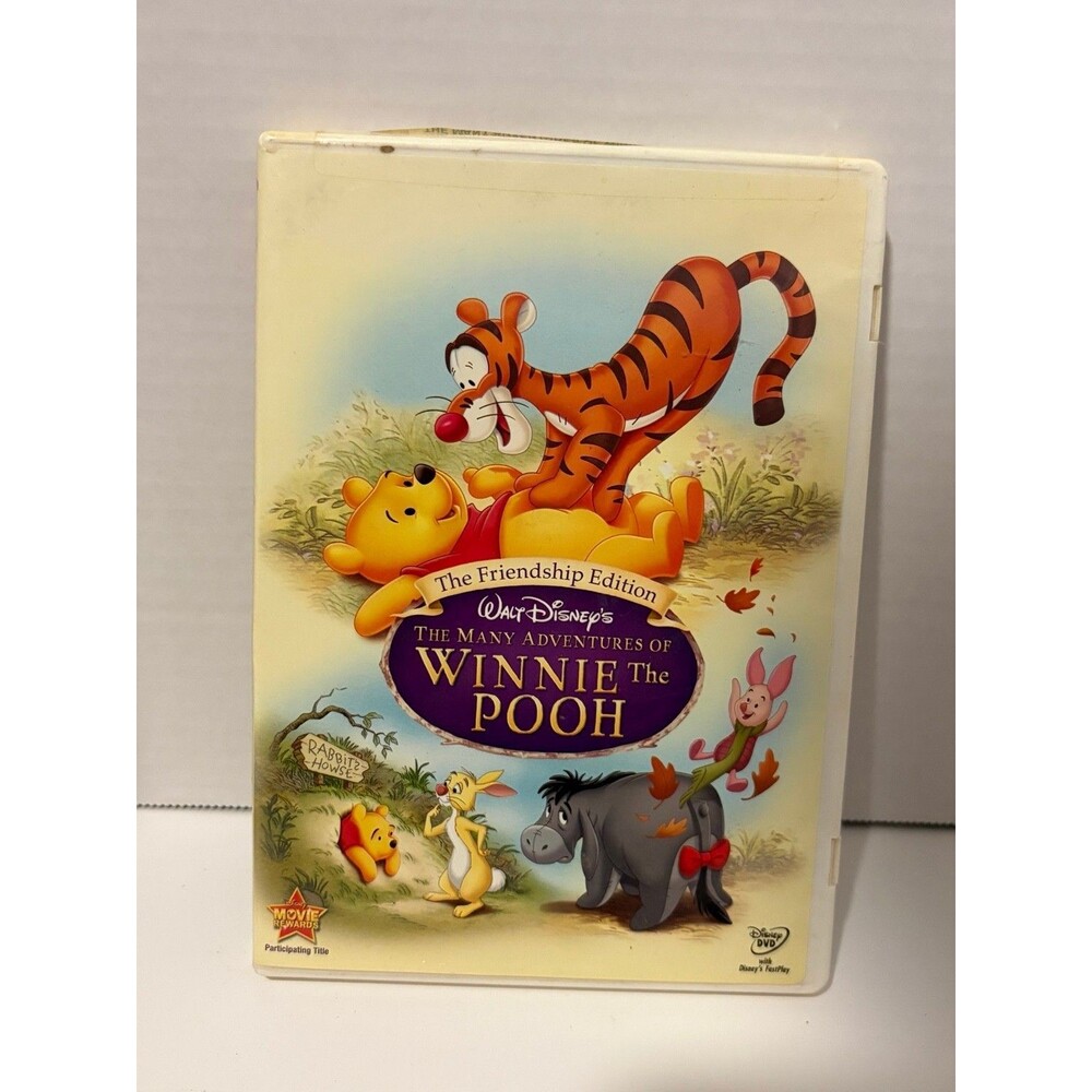 The Many Adventures of Winnie the Pooh Friendship Edition DVD 2007 Disney